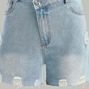 Light Blue Women's Jeanshorts
